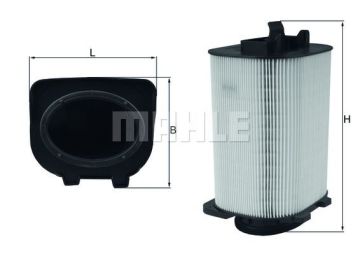 Mercedes E Serisi W212 Kasa E250 Hava Filtresi 2.0 211 Beygir 2009-2015 KNECHT / MAHLE