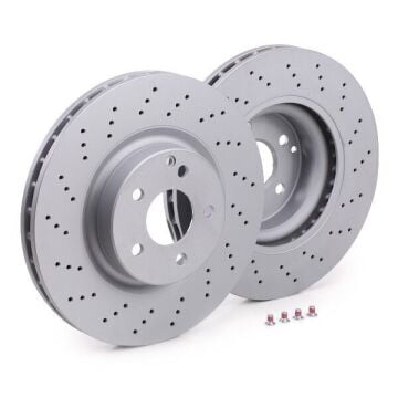 Mercedes E Serisi W211 Kasa E320 CDI Ön Fren Diski AMG Spor Paket Delikli 330 mm Çap 2002-2009 ATE ORIGINAL