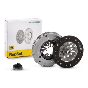 Volkswagen Bora Debriyaj Seti 1.9 TDI 90 Beygir AGR / ALH Motor 220 mm LUK Versiyonu İçin Baskı Balata Bilya Set 1999-2006 LUK