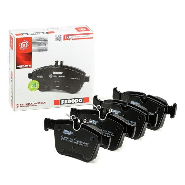 Mercedes C Serisi W205 Kasa C220 Arka Fren Balatası Standart Paket İçin 2014-2021 FERODO