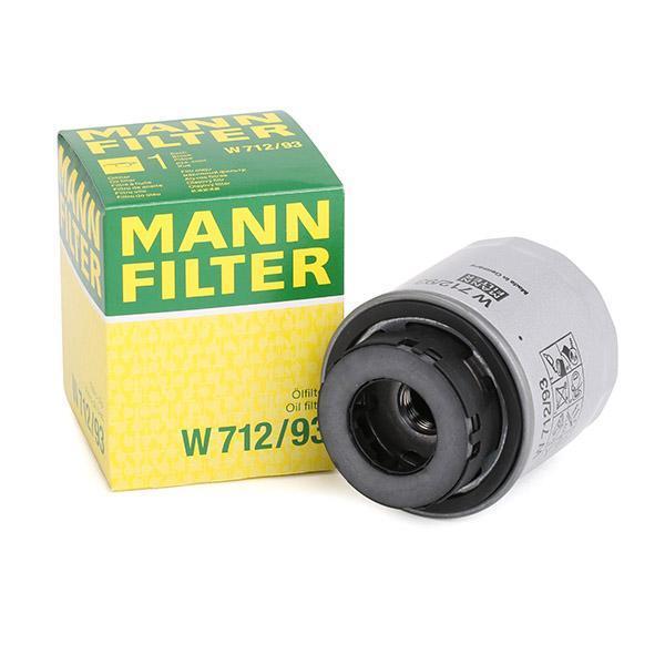 Audi A3 Yağ Filtresi 1.4 TFSI 125 Beygir 2009-2010 MANN