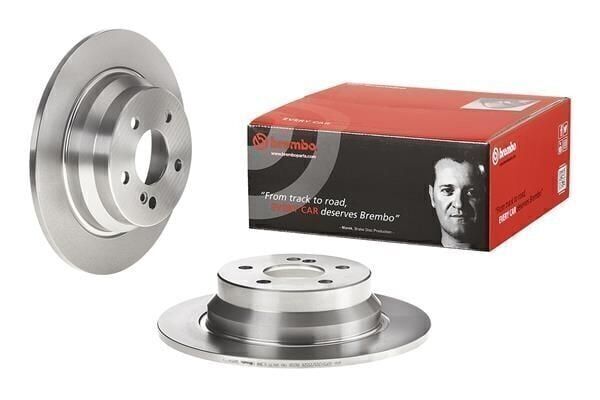 Mercedes E Serisi W211 Kasa E280 CDI Arka Fren Diski Standart Paket 300 mm Çap 2002-2009 BREMBO