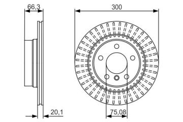 Ford Focus 2 Ön Fren Diski 278 mm Çap 2005-2011 BOSCH