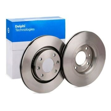 Citroen C2 Ön Fren Diski 266 mm Çap Havalı 2004-2009 DELPHI