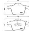 Volvo XC90 Arka Fren Balatası Bütün Modeller İçin 2003-2014 BREMBO