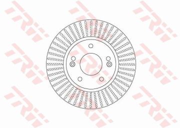 Kia Ceed Ön Fren Diski 1.6 CRDi 128 Beygir Küçük Tip 280 mm Çap 2013-2018 TRW