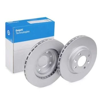 Renault Clio 4 Ön Fren Diski 1.2 16V 75 Beygir 258 mm Çap 2012-2019 DELPHI