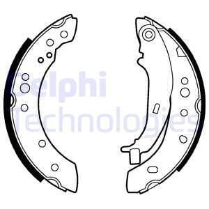 Mitsubishi Colt Arka Kampana Fren Balatası 2005-2012 DELPHI