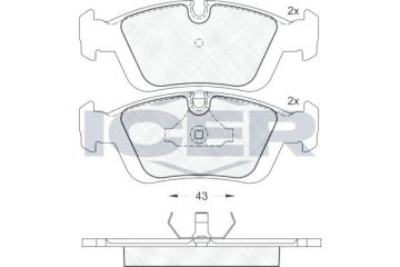 BMW Z3 Ön Fren Balatası 1996-2003 ICER