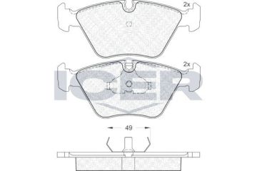 BMW Z3 M 3.2 Ön Fren Balatası 1996-2003 ICER