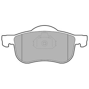 Volvo S60 T5 Ön Fren Balatası 2001-2010 DELPHI
