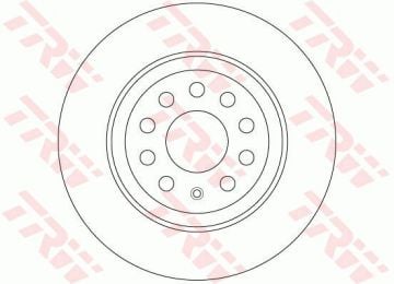 Volkswagen Passat B8 Arka Fren Diski 1.6 TDI 120 Beygir 300 mm Çap 2015 Sonrası TRW