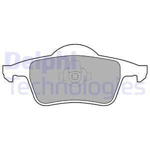 Volvo S60 Arka Fren Balatası 2.4 D5 2001-2010 DELPHI