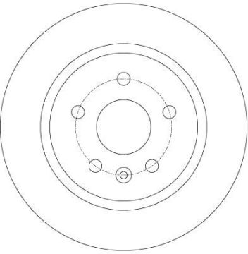 Opel Astra J Arka Fren Diski 1.3 CDTi 268 mm Çap 2010-2015 TRW