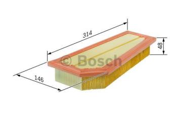 Mercedes E Serisi W212 Kasa E200 CGI Hava Filtresi 1.8 184 Beygir 2009-2015 BOSCH
