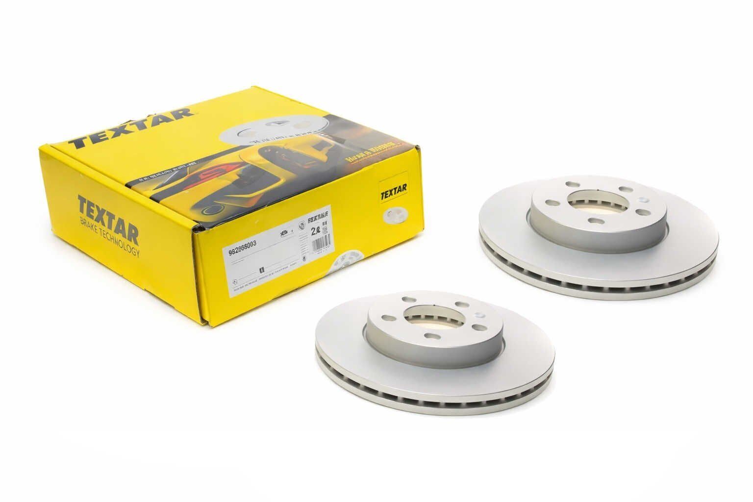 Seat Ibiza Ön Fren Diski 1.0 Benzinli 75/80 Beygir 256 mm Çap 2017 Sonrası TEXTAR