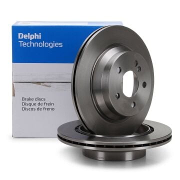 Mercedes E Serisi W211 Kasa E200 Kompressor Arka Fren Diski AMG Spor Paket 300 mm Çap 2002-2009 DELPHI