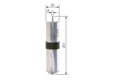 BMW E84 Kasa X1 20d Mazot Filtresi 184 Beygir 2010-2015 BOSCH