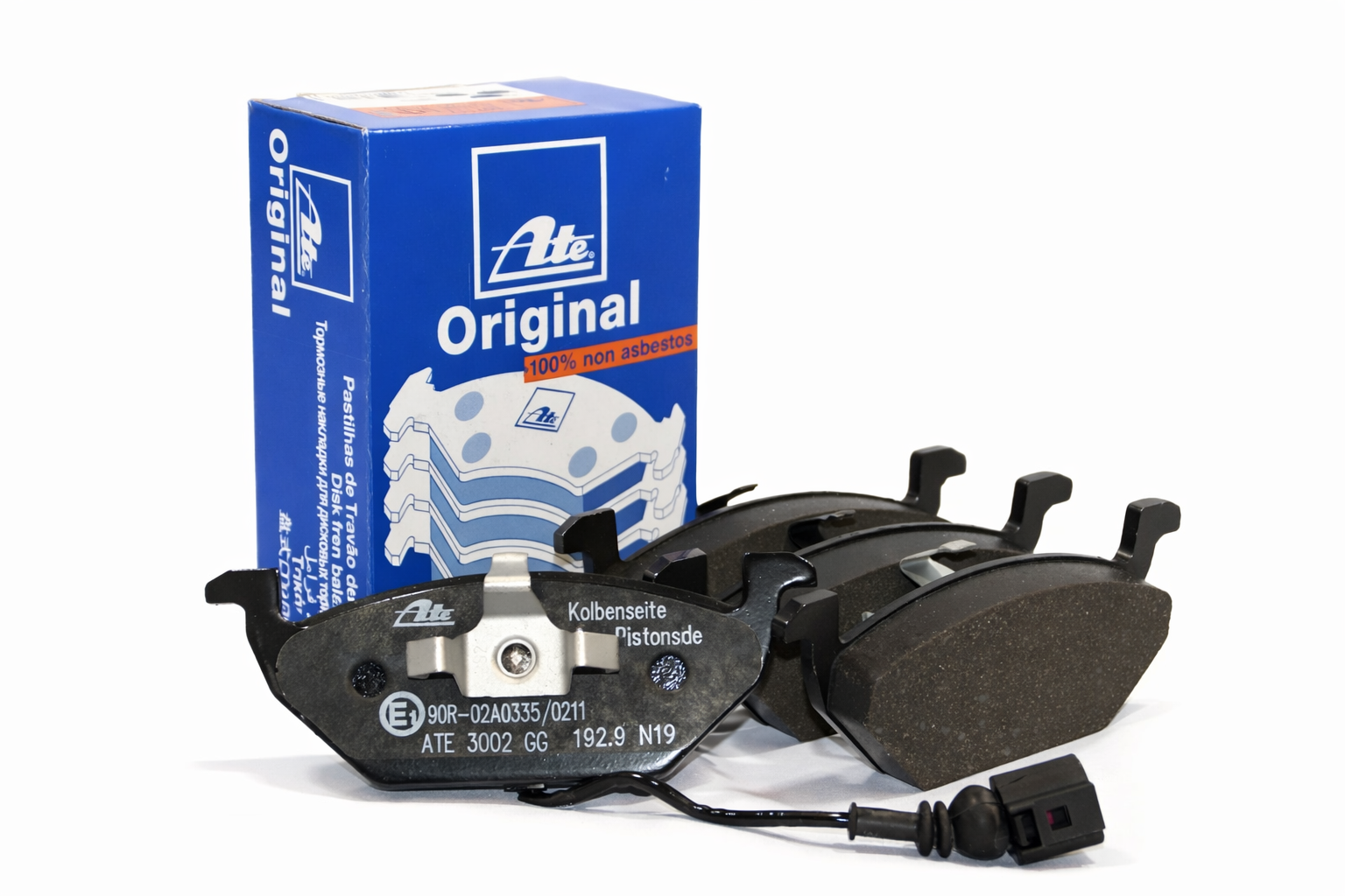 Audi A3 Ön Fren Balatası 1.8 125 Beygir 1996-2003 ATE ORIGINAL