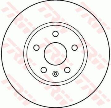 Opel Insignia A Ön Fren Diski 2.0 Turbo 220 Beygir 2008-2016 TRW