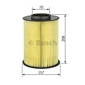 Volvo C30 Hava Filtresi 1.6 100 Beygir Yuvarlak Tip 2008-2012 BOSCH