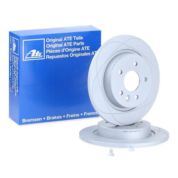 Volvo S40 Performanslı Arka Fren Diski 1.6 Benzinli 280 mm Çap Çizgili 2004-2012 ATE POWER DISC