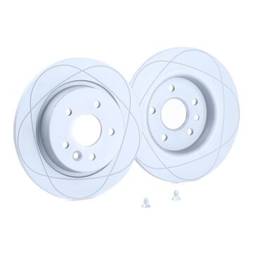 Volvo S40 Performanslı Arka Fren Diski 1.6 Benzinli 280 mm Çap Çizgili 2004-2012 ATE POWER DISC