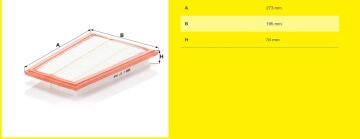 Mercedes E Serisi W211 Kasa E280 CDI Hava Filtresi 190 Beygir 2 Adet 2002-2009 MANN