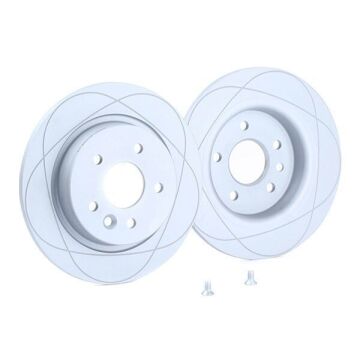 Volvo C30 Performanslı Arka Fren Diski 1.6 Dizel 109 Beygir 280 mm Çap Çizgili 2007-2012 ATE POWER DISC