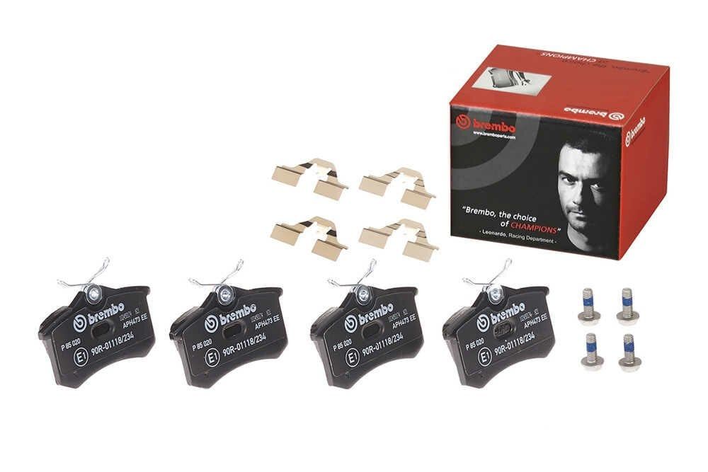 Audi A3 Arka Fren Balatası 1.6 TDI 105 Beygir 2004-2013 BREMBO