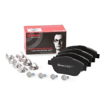 Peugeot 2008 Ön Fren Balatası 1.5 BlueHDi 120 Beygir 283 mm Disk İçin 2013-2019 BREMBO