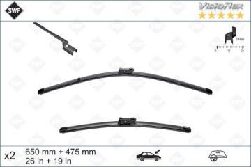 Volvo V40 Ön Silecek Seti Sol Sağ Takım 2012 Sonrası SWF
