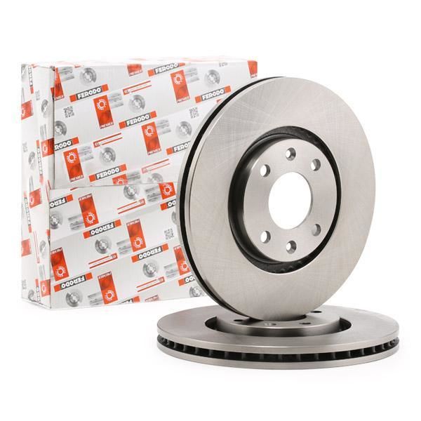 Peugeot 207 Ön Fren Diski 1.6 HDi 110 Beygir 283 mm Çap 2006-2012 FERODO