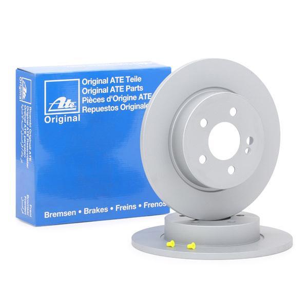 Mercedes C Serisi W205 Kasa C220 Arka Fren Diski 300 mm Çap Standart Paket İçin 2014-2021 ATE ORIGINAL