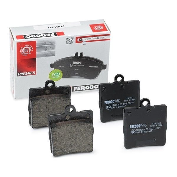 Mercedes C Serisi W203 Kasa C220 Arka Fren Balatası Standart Paket İçin 2001-2006 FERODO