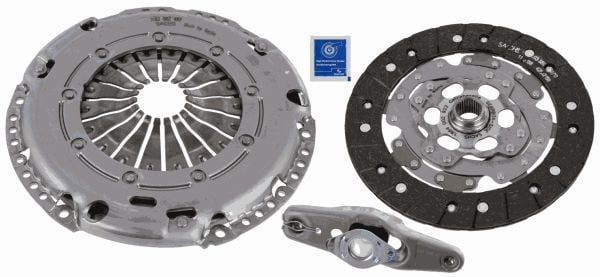 Volkswagen Golf 7 Debriyaj Seti 1.0 TSI 110 Beygir CHZC Motor Rulmanlı 2013-2020 SACHS
