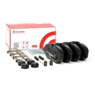 Volkswagen Crafter Ön Fren Balatası 3 - 3.5 Ton Tek Teker Fişli 2006-2016 BREMBO