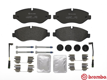 Volkswagen Crafter Ön Fren Balatası 3 - 3.5 Ton Tek Teker Fişli 2006-2016 BREMBO