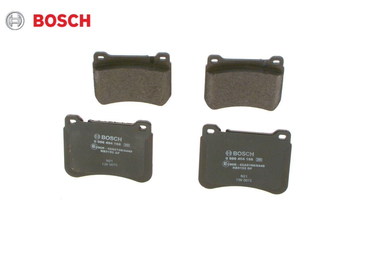 Mercedes C Serisi W203 Kasa C220 Ön Fren Balatası AMG Spor Paket İçin 2004-2006 BOSCH