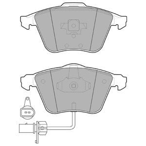 Audi A6 Ön Fren Balatası 2.0 TFSI 2004-2011 DELPHI