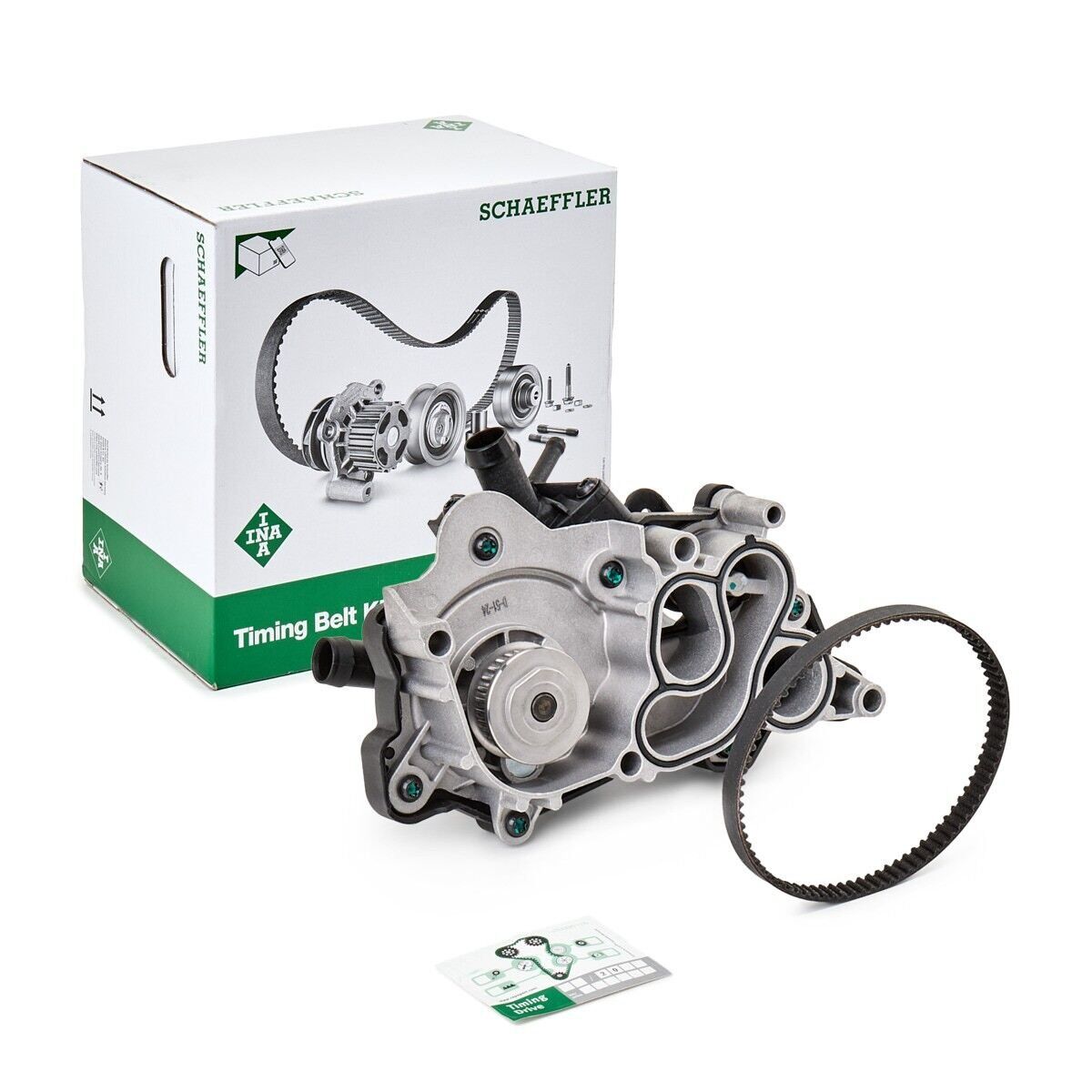 Seat Leon 3 Su Pompası Devirdaim Kayışlı Set 1.2 TSI 105 Beygir 2013-2020 INA