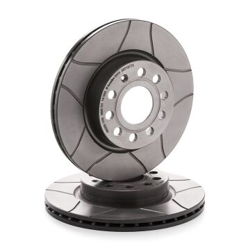 Volkwagen Jetta 4 Performanslı Ön Fren Diski 1.6 TDI 105 Beygir 280 mm Çap Çizgili 2011 Sonrası BREMBO MAX
