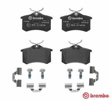 Volkswagen Golf 6 Arka Fren Balatası 1.6 102 Beygir 2009-2012 BREMBO