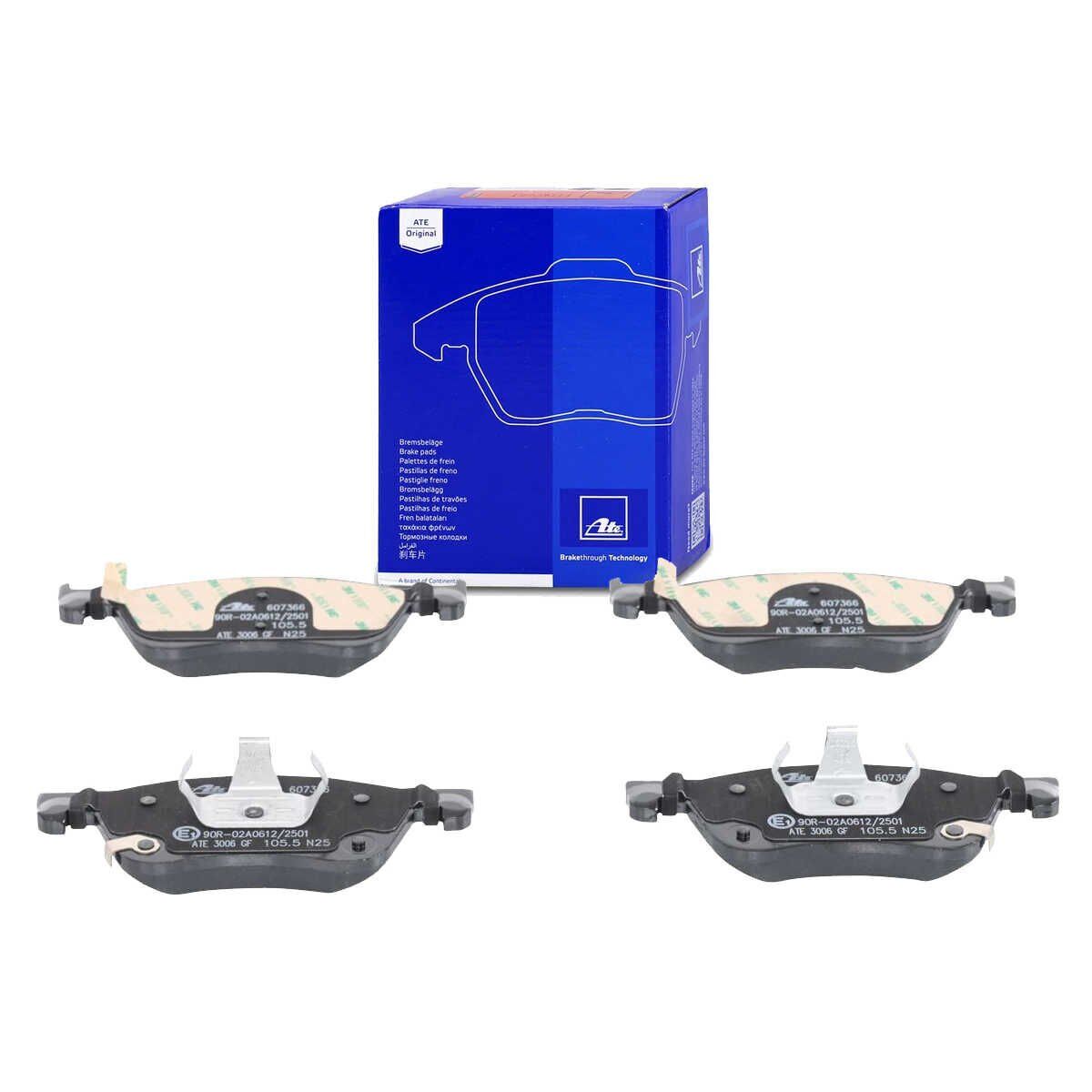 Renault Austral Ön Fren Balatası 1.3 TCe Hybrid 158 Beygir 2022 Sonrası ATE ORIGINAL