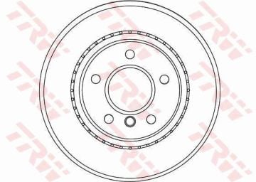 BMW E84 X1 Ön Fren Diski 20i sDrive 312 mm Çap 2010-2015 TRW