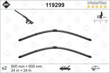 Mercedes CLS Serisi 218 Kasa Ön Silecek Seti Sol Sağ Takım 2011-2014 SWF
