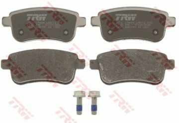 Renault Megane 3 Arka Fren Balatası 1.6 DCi 130 Beygir Elektrikli El Freni 2009-2015 TRW