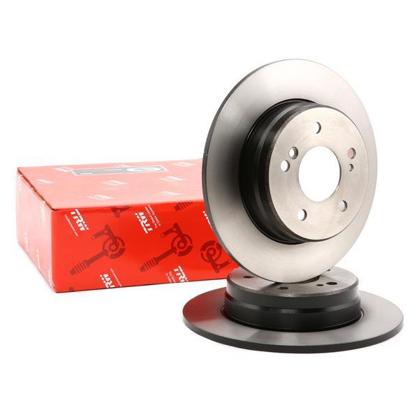 Mercedes E Serisi 210 Kasa Arka Fren Diski E200 Kompresör 163 Beygir 278 mm Çap 1996-2002 TRW