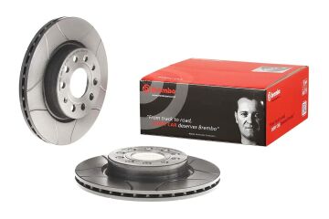 Volkwagen Jetta 4 Performanslı Ön Fren Diski 1.2 TSI 105 Beygir 280 mm Çap Çizgili 2011 Sonrası BREMBO MAX