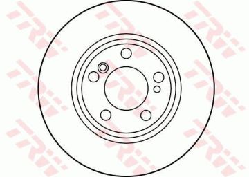 Mercedes 203 Kasa C180 / C200 Kompresör Arka Fren Diski Düz 278 mm Çap TRW